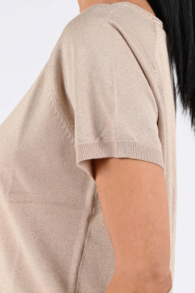 Nukus NKS01085 Pull korte mouw Roze