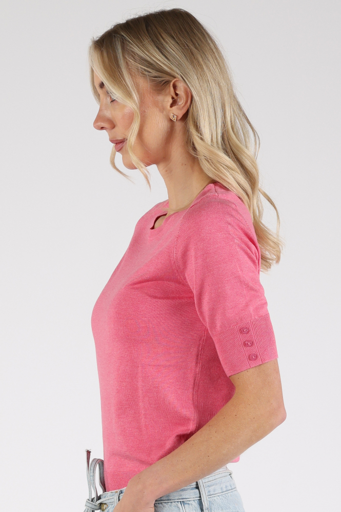 Emotions 126001 Pull korte mouw Rood