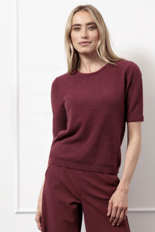 L.O.E.S. by Studio Anneloes Felica soft pullover Rood
