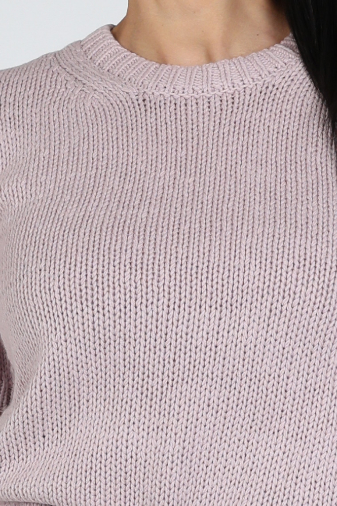 WithBlack WBLELINORE Pull korte mouw Roze