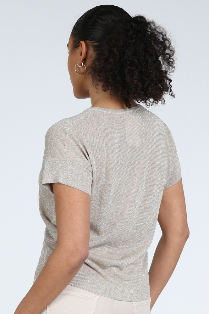 Emotions 126070 Pull korte mouw Goud