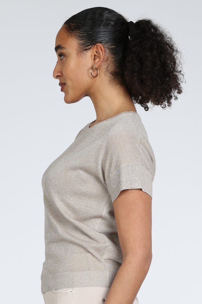 Emotions 126070 Pull korte mouw Goud