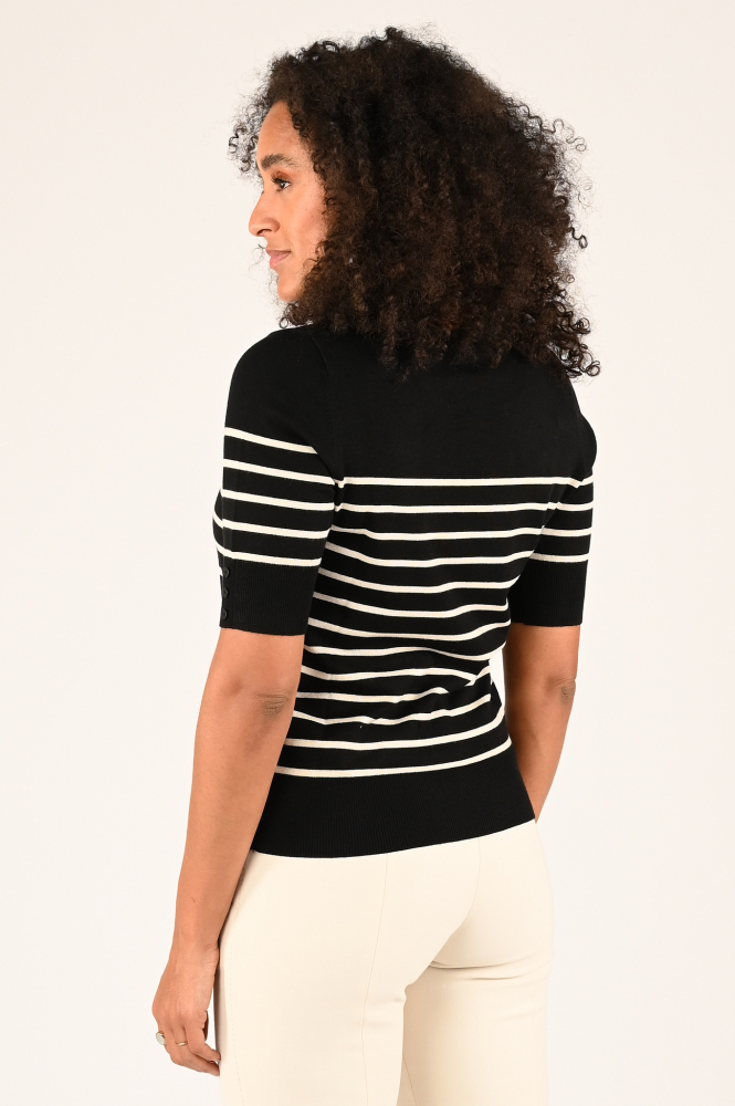 Emotions 224001s Pull korte mouw Zwart