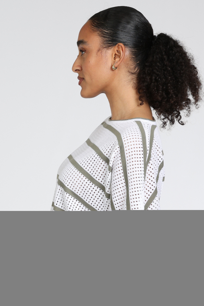 FABER 15806 Pull korte mouw Wit