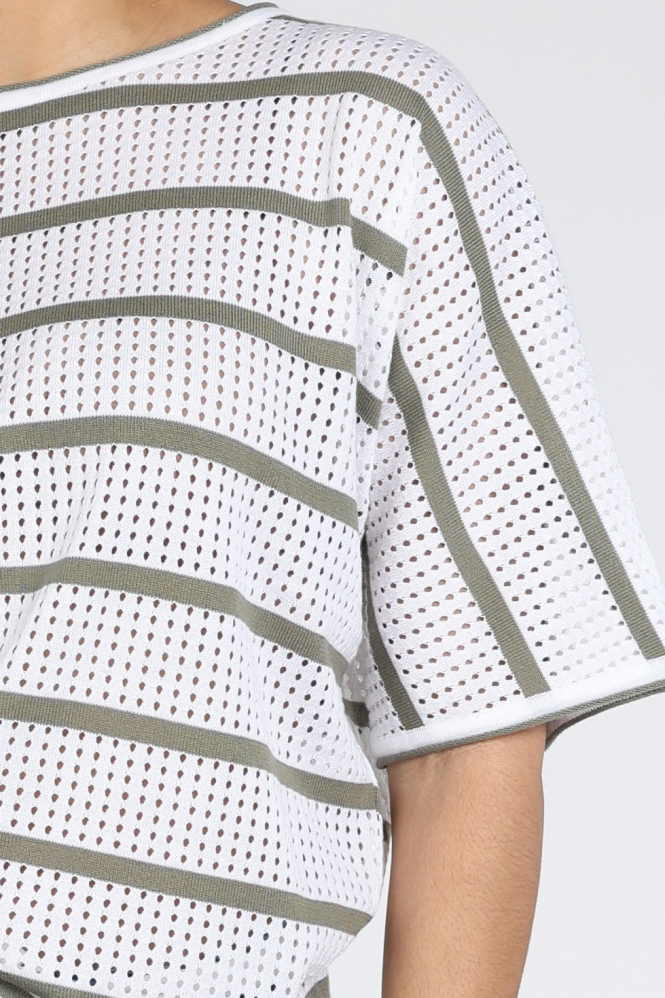 FABER 15806 Pull korte mouw Wit