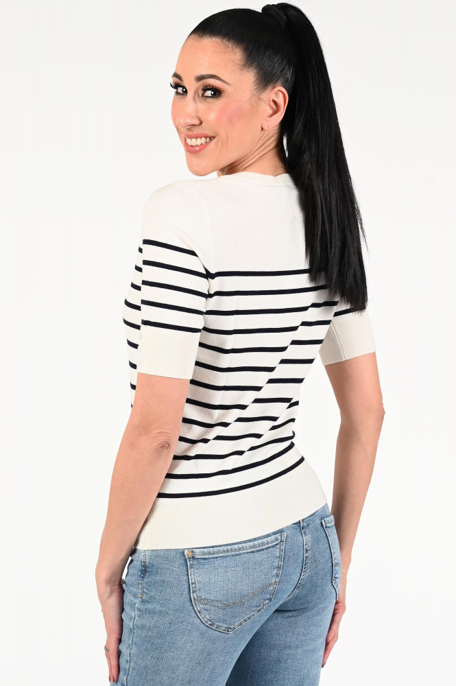 Emotions 125001s Pull korte mouw Wit