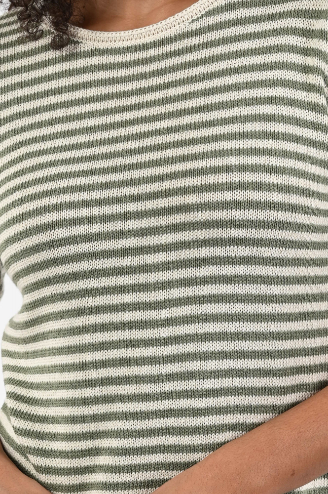 Geisha 64080-70 Pull korte mouw Groen