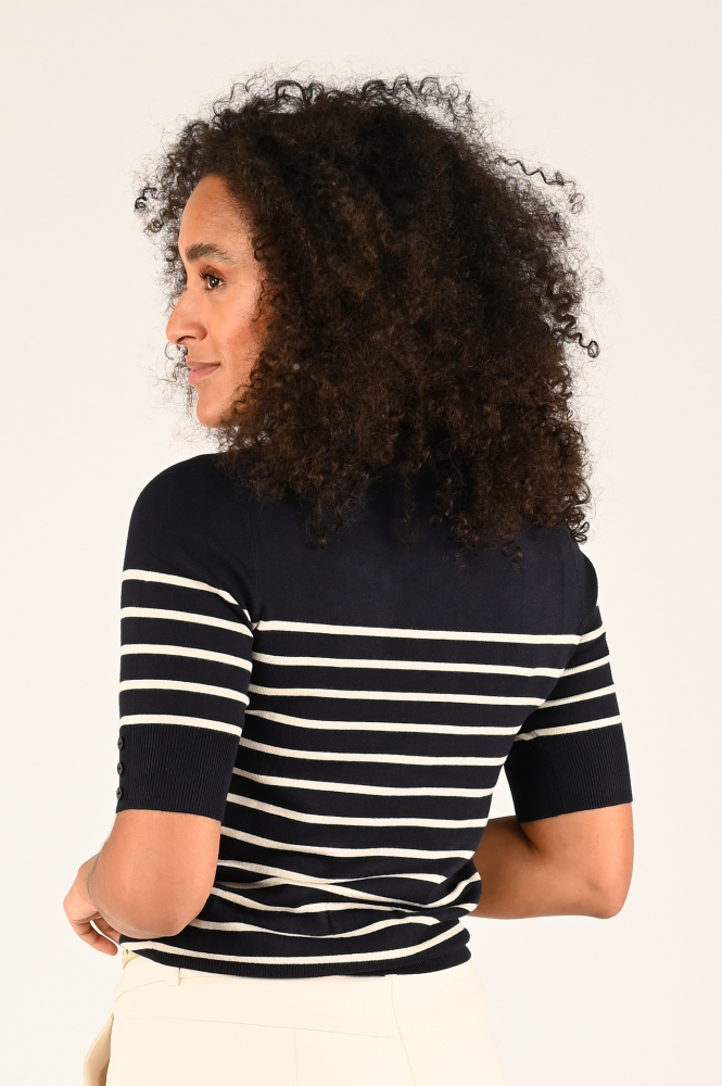 Emotions 224001s Pull korte mouw Blauw