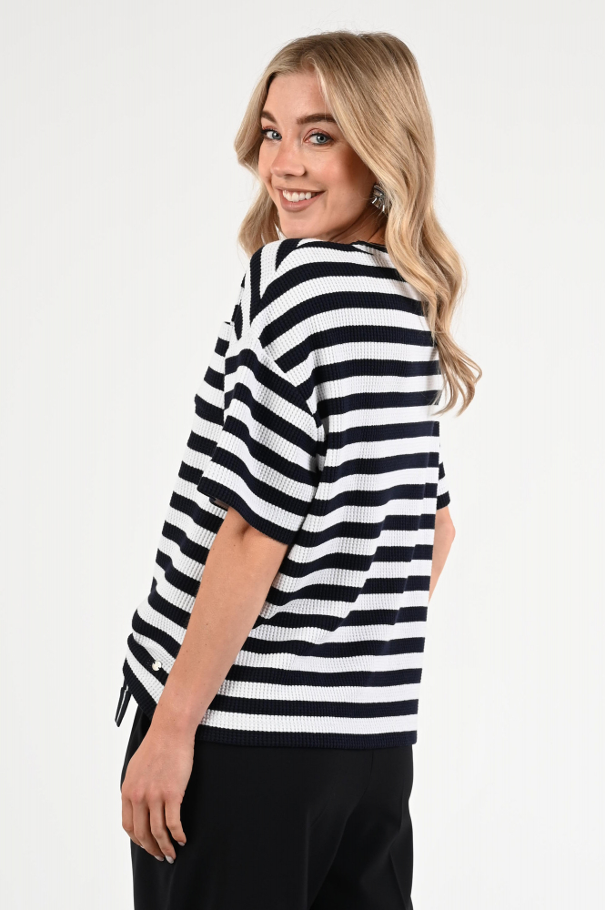 Monari 408846 Pull korte mouw Blauw