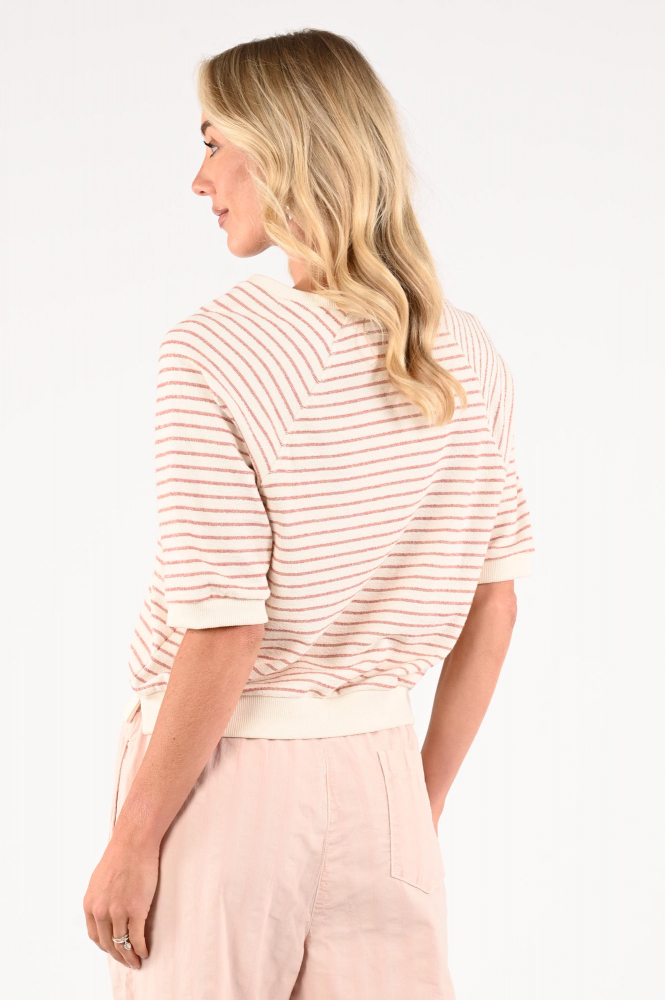 By-Bar 26211030 neva Pull korte mouw Roze