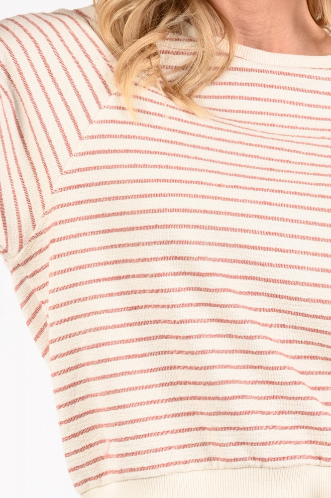 By-Bar 26211030 neva Pull korte mouw Roze