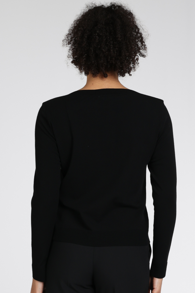 Marc Cain +E 41.04 M11 Trui Zwart