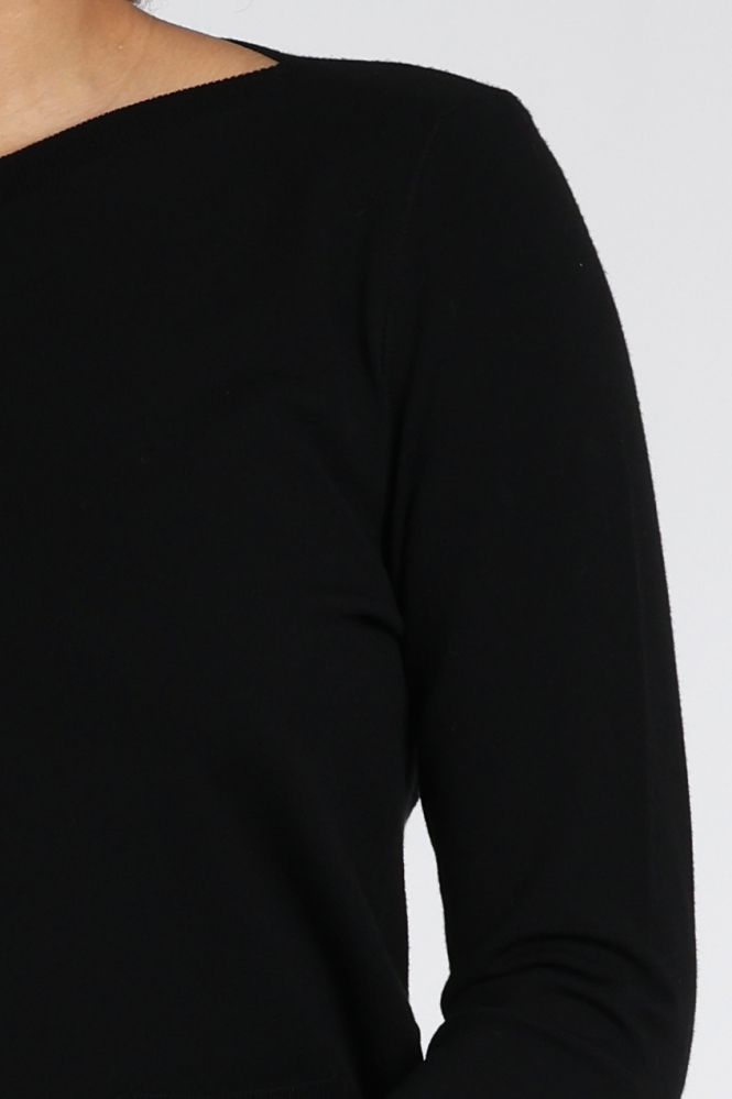 Marc Cain +E 41.04 M11 Trui Zwart