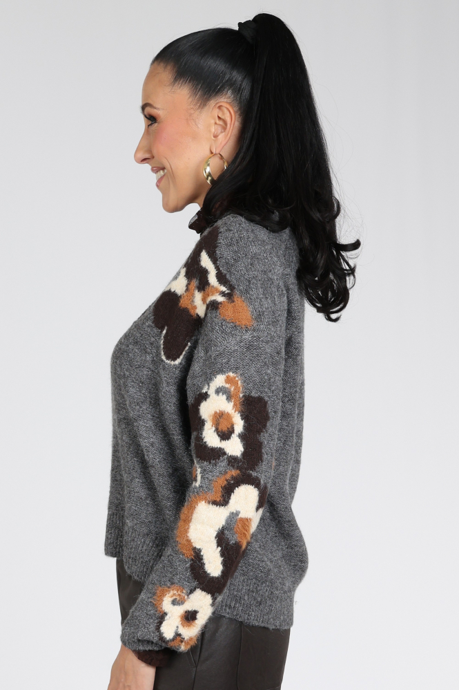 Caroline Biss 4263 Trui Grijs