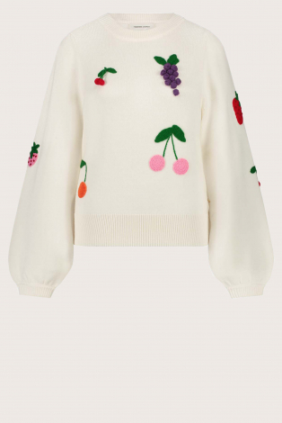 Fabienne Chapot Fruity Pullover Wit