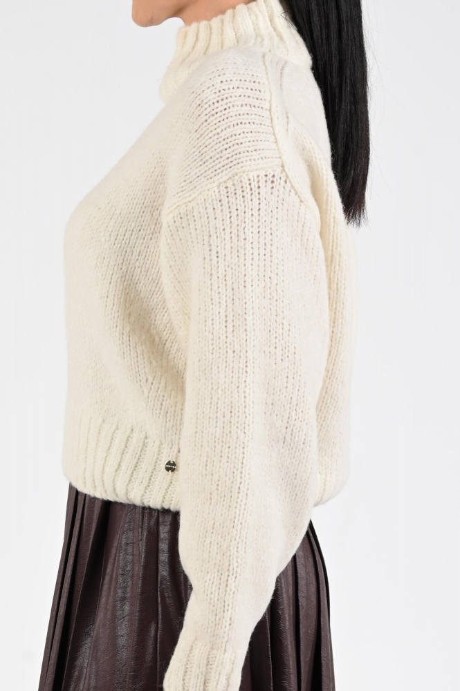 Marc Cain ZC 41.61 M07 Trui Beige