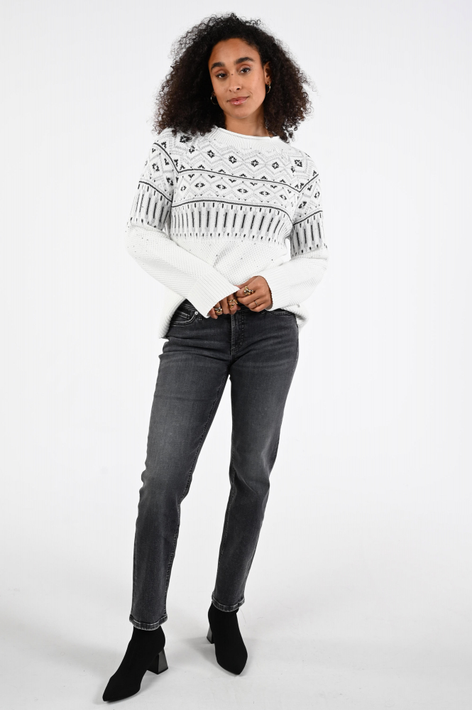 Monari 808369 Trui Wit