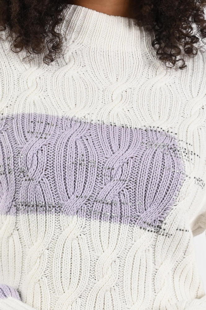 Monari 808382 Trui Beige