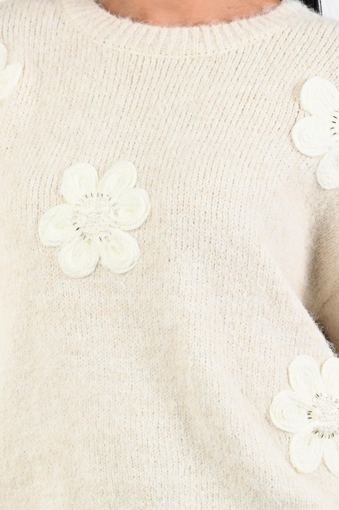 Nukus NKF03034 Trui Beige