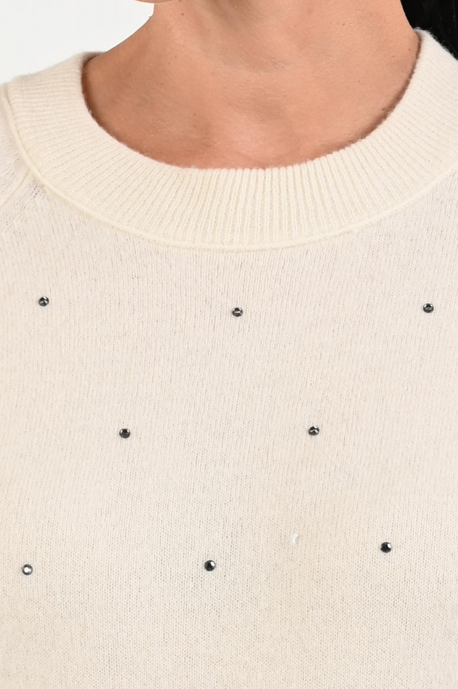 Fabienne Chapot CLTPUL12AW251009 Trui Beige