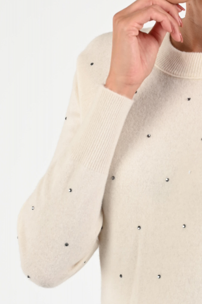 Fabienne Chapot CLTPUL12AW251009 Trui Beige