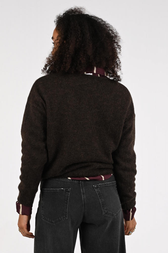 By-Bar Liv pullover Trui Bruin