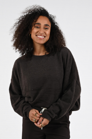 Nukus mathilde pullover Bruin