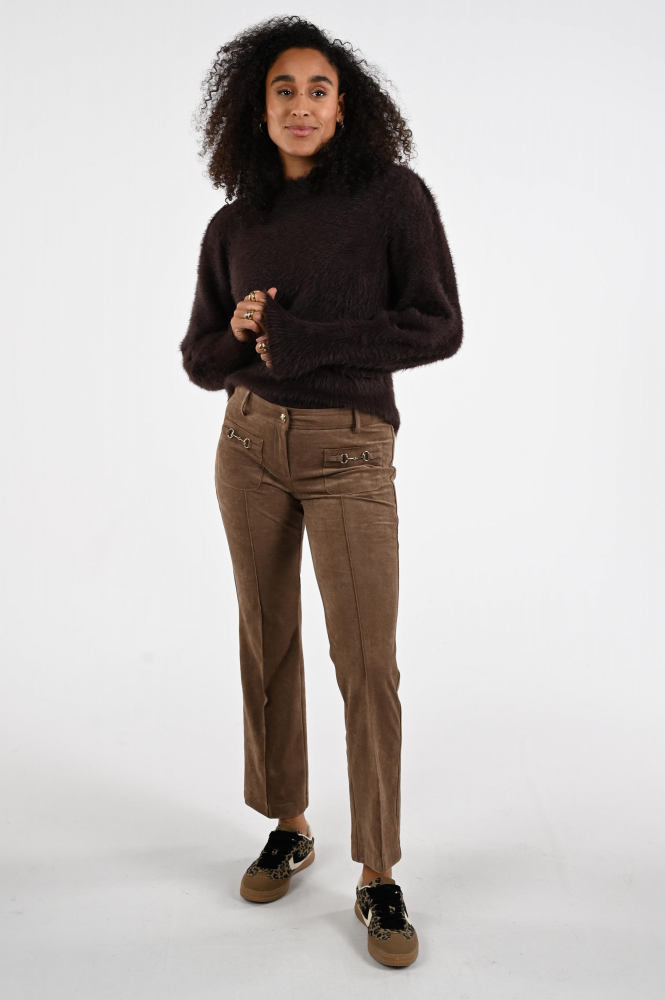 Monari 808348 Trui Bruin