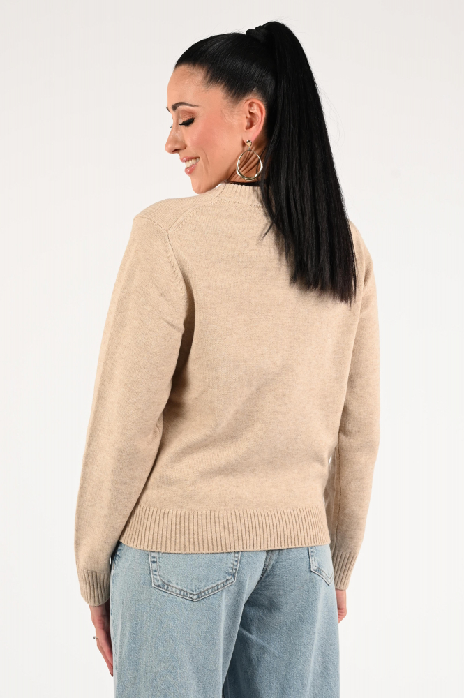 Nukus NKF03040 Trui Beige
