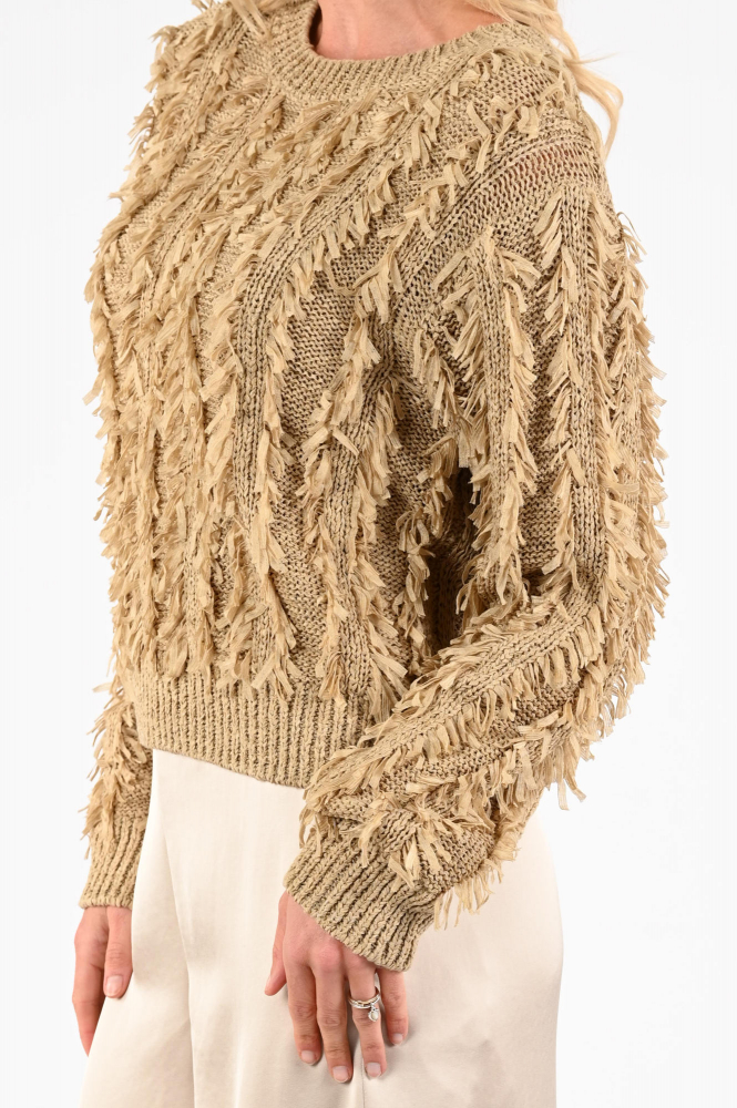 Oui 96764 Trui Beige