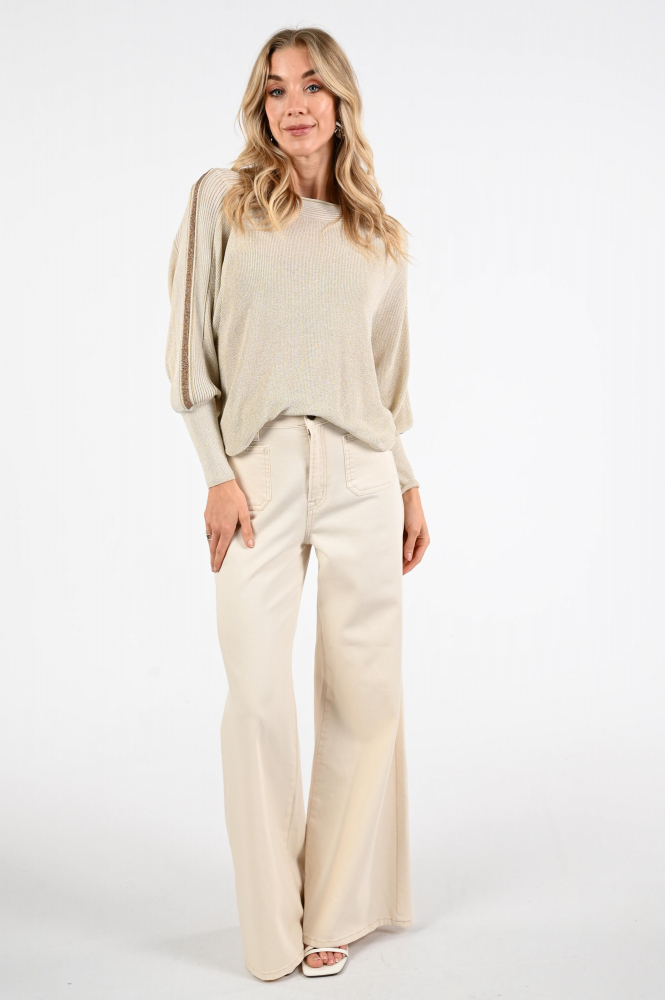 Nukus NKS03058 Trui Beige