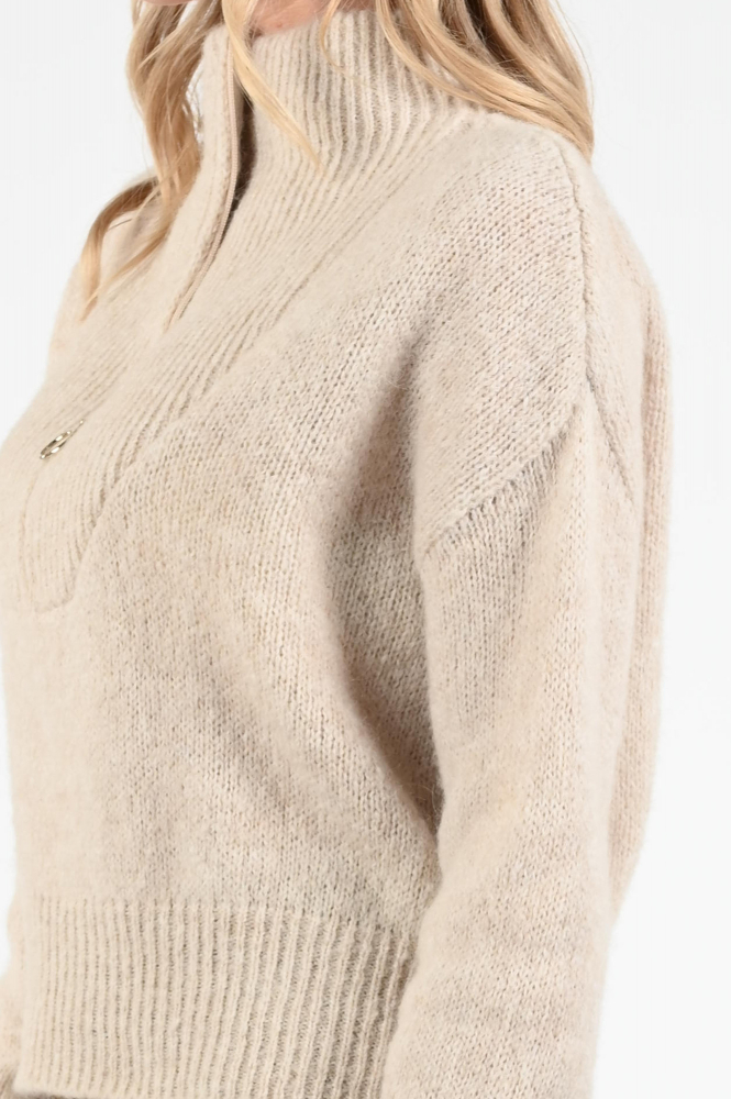 By-Bar Boxy Beau Trui Beige