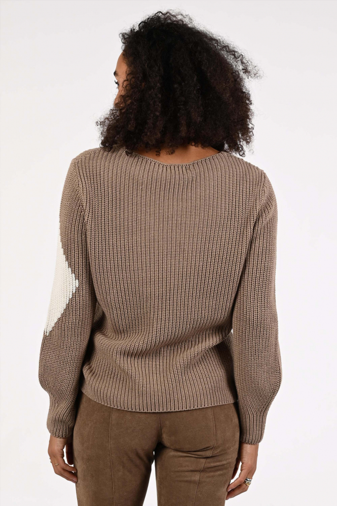 Monari 808377 Trui Beige