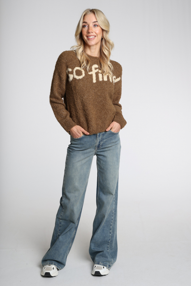 Yaya 01-000636-609 Trui Bruin