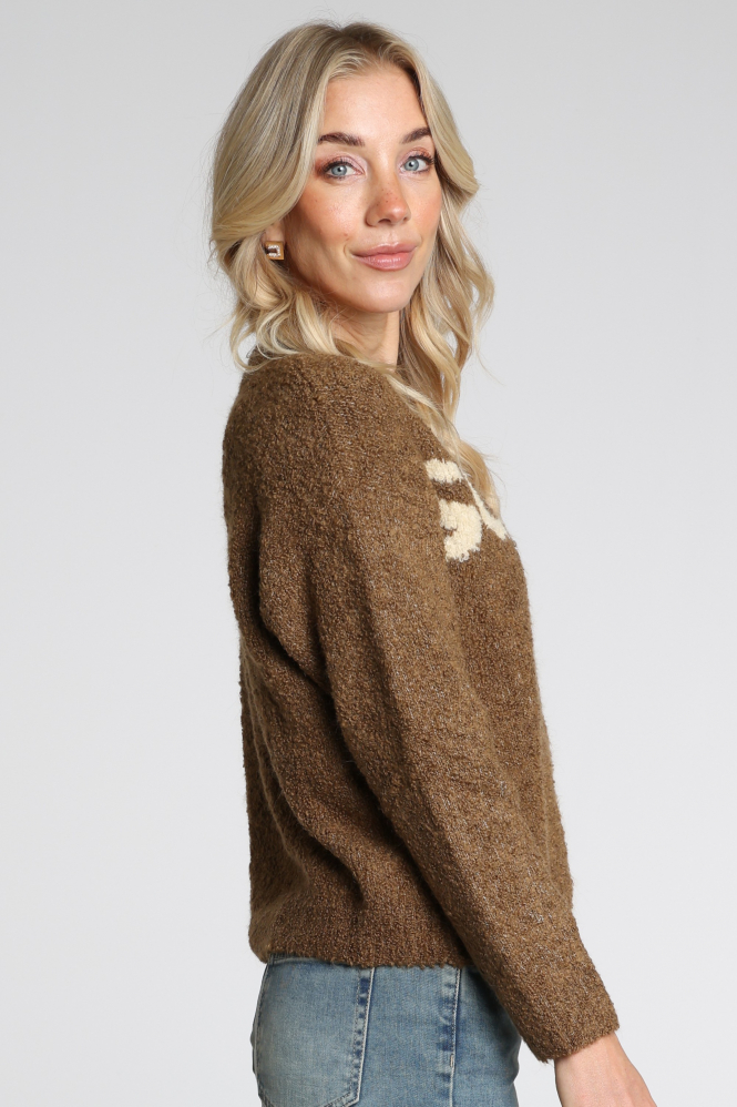 Yaya 01-000636-609 Trui Bruin