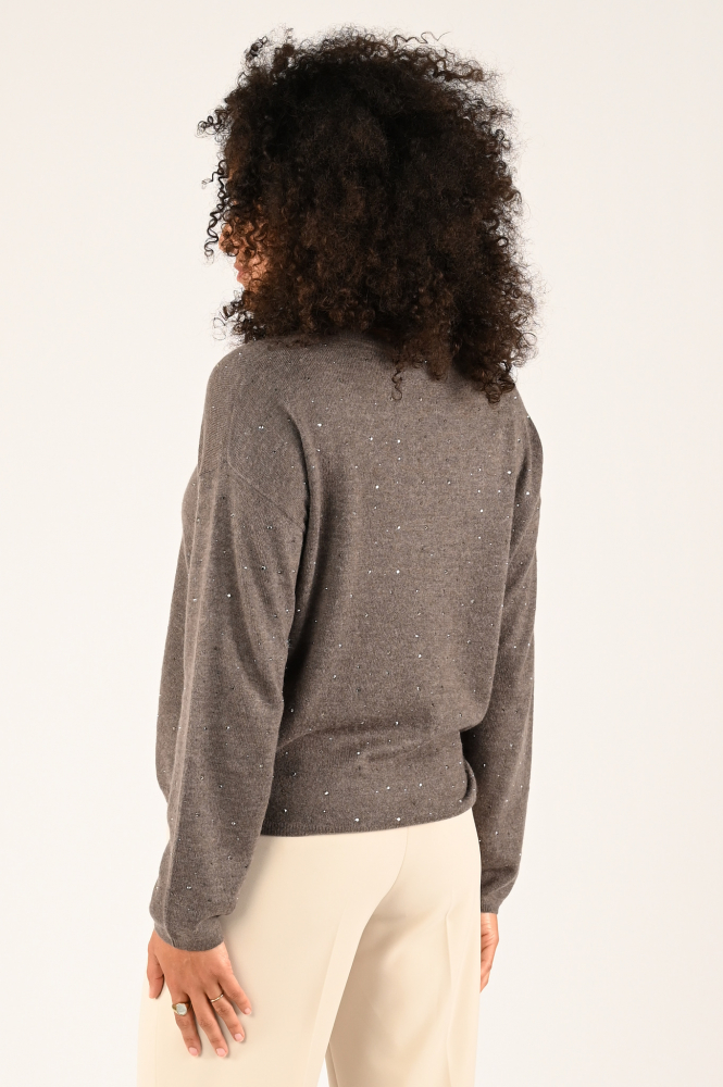 Luisa Cerano 108528-5923 Trui Bruin