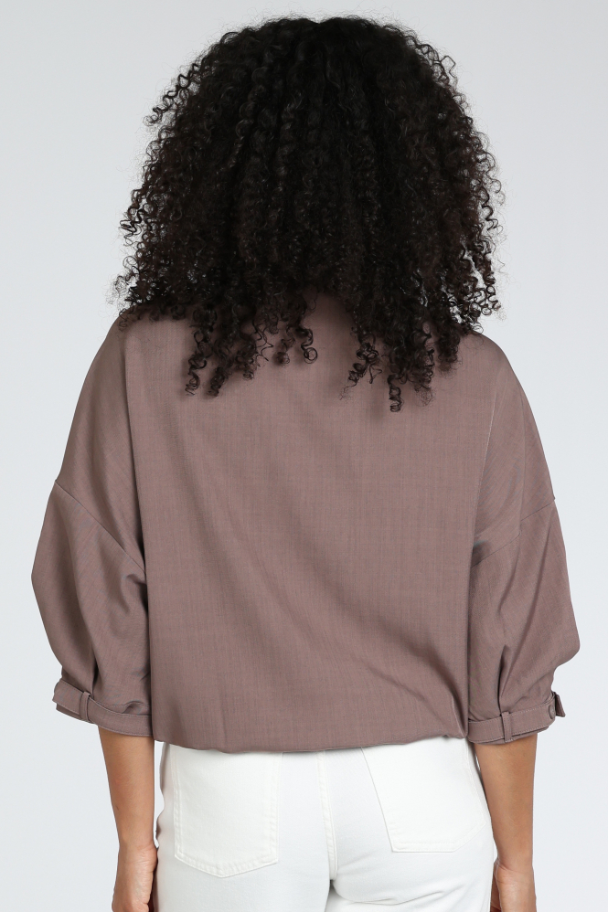 Yaya 01-201206-603 Trui Bruin