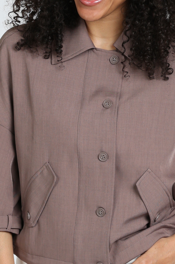 Yaya 01-201206-603 Trui Bruin