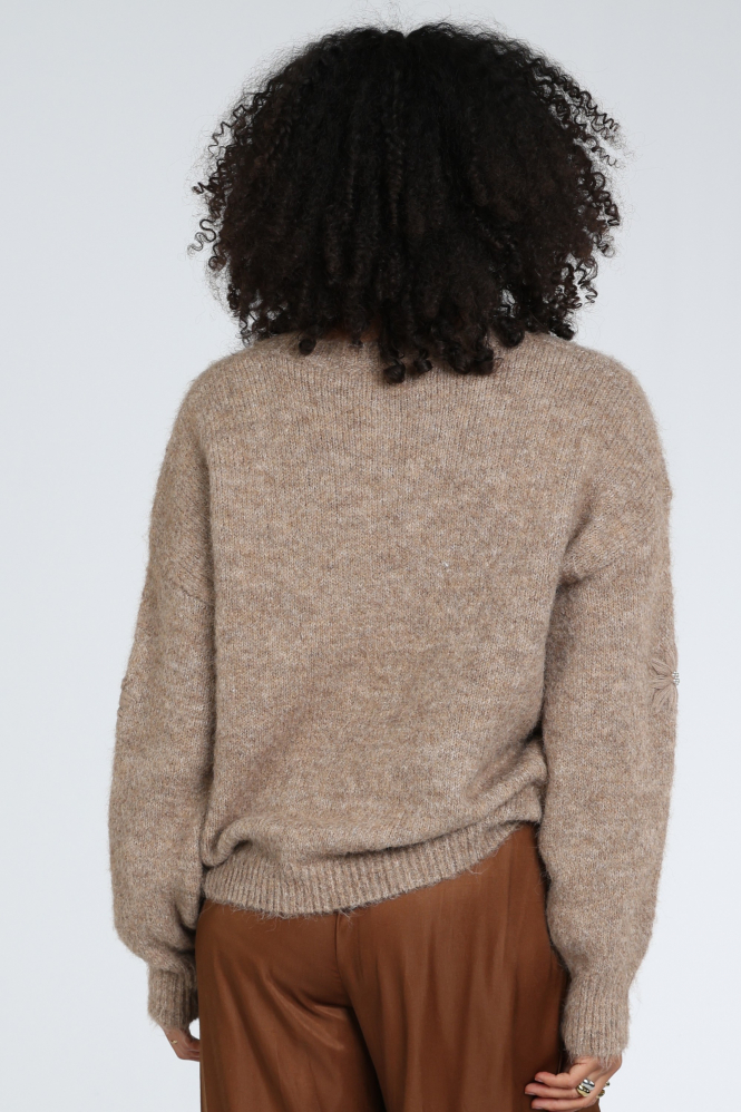 Nukus NKF03046 Trui Bruin