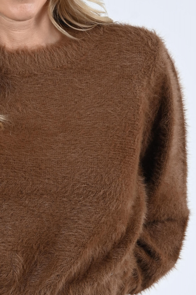 Monari 809612 Trui Bruin