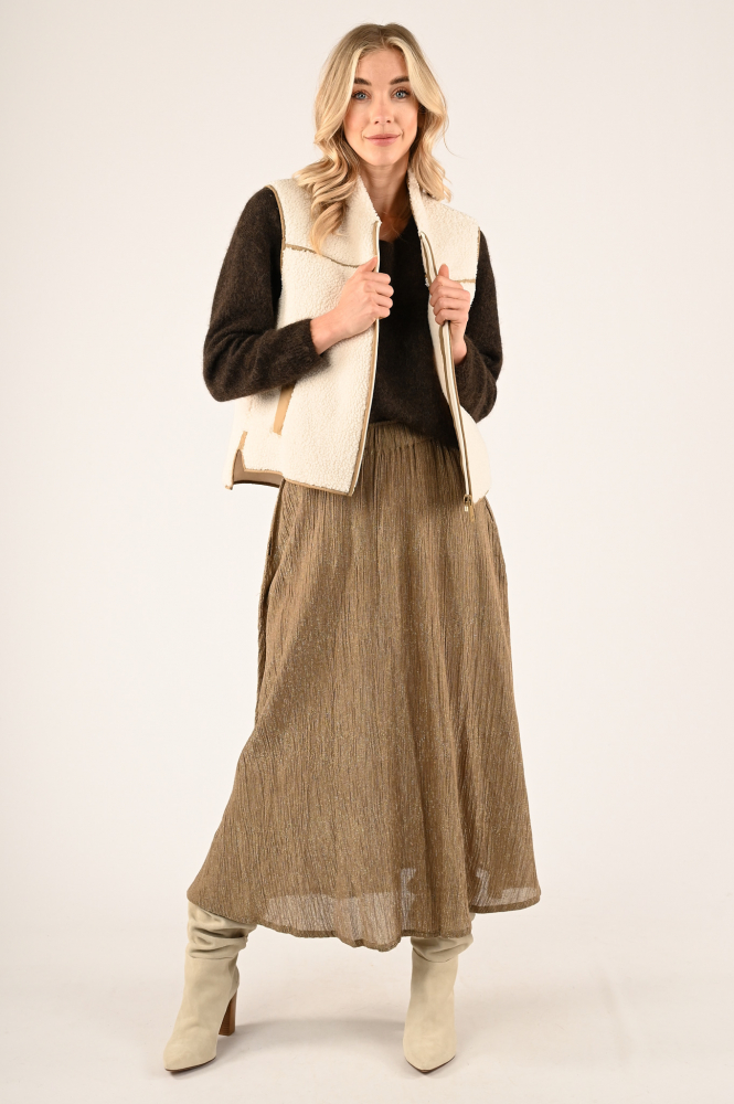 By-Bar liv pullover Trui Bruin
