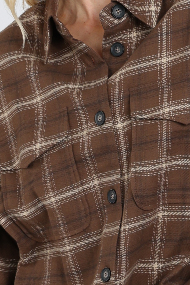 Yaya 01-201255-610 Trui Bruin