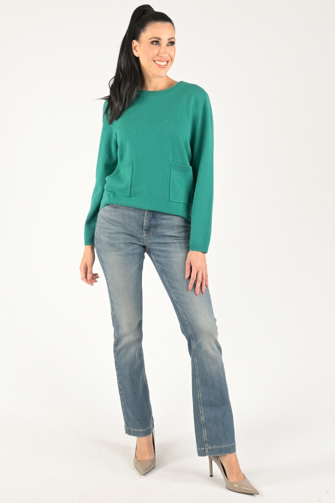 Oui 79631 Trui Groen