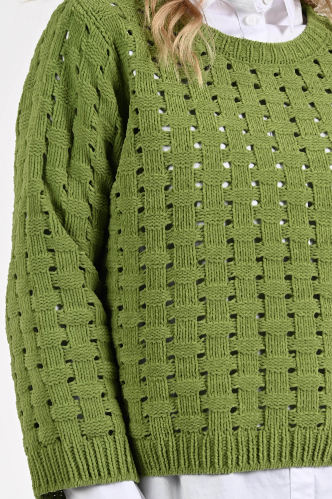 Monari 809056 Trui Groen
