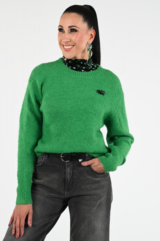 Fabienne Chapot CLTPUL31AW254321 Trui Groen