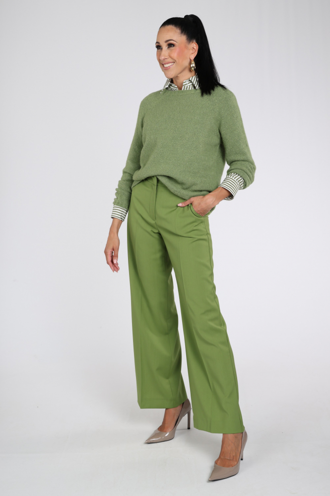 MaxMara ghiacci mm12031f Trui Groen
