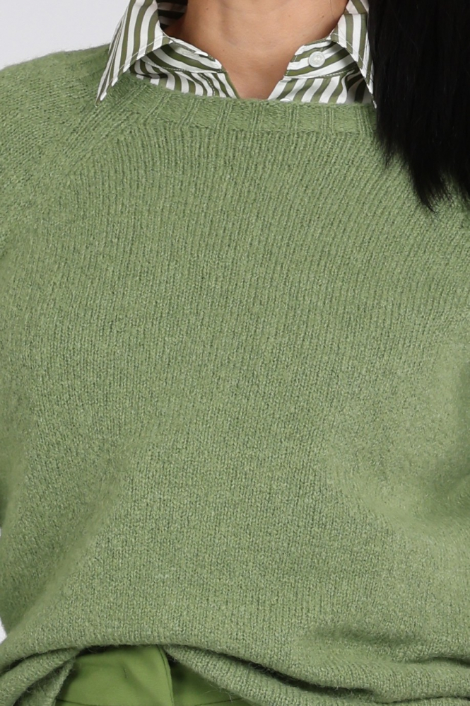 MaxMara ghiacci mm12031f Trui Groen