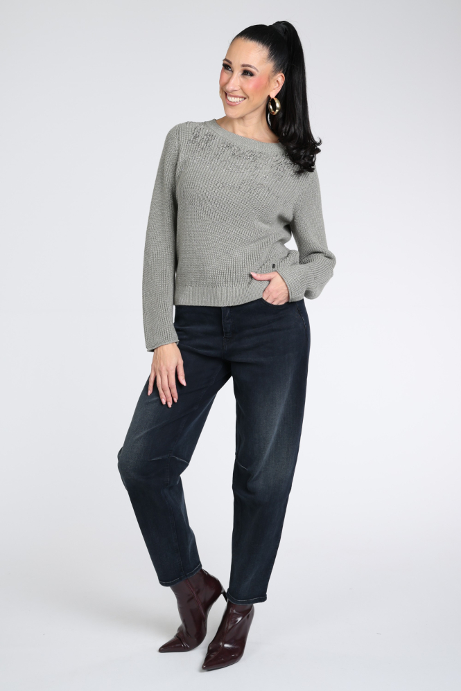 Monari 809449 Trui Groen
