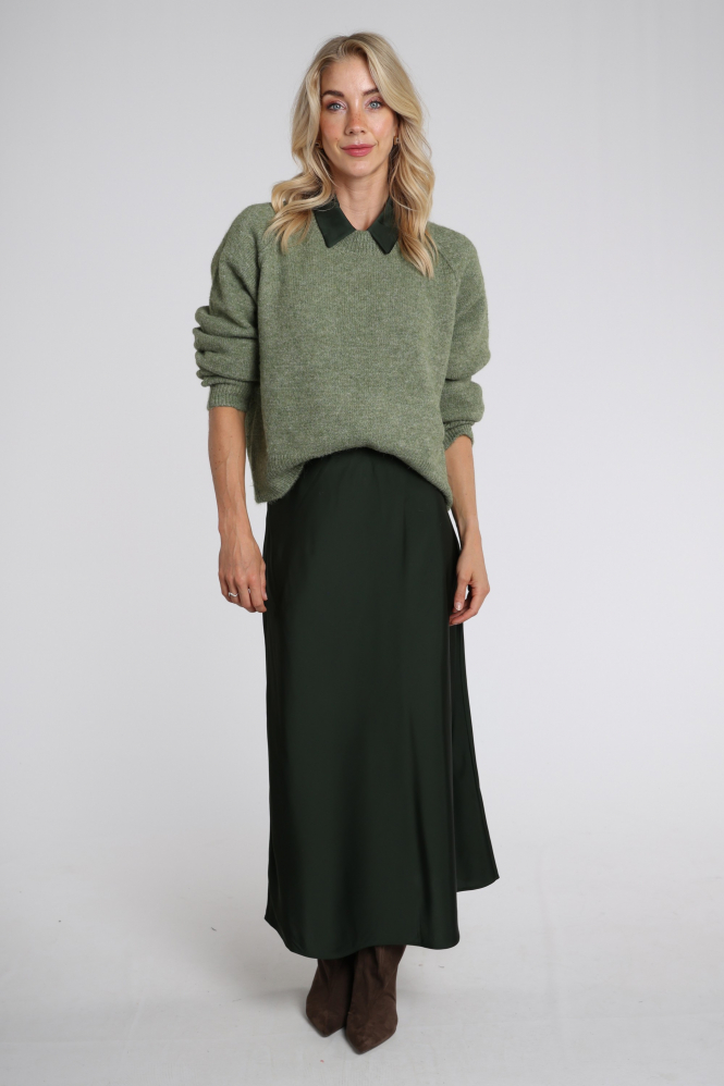 WithBlack 00001774 Trui Groen