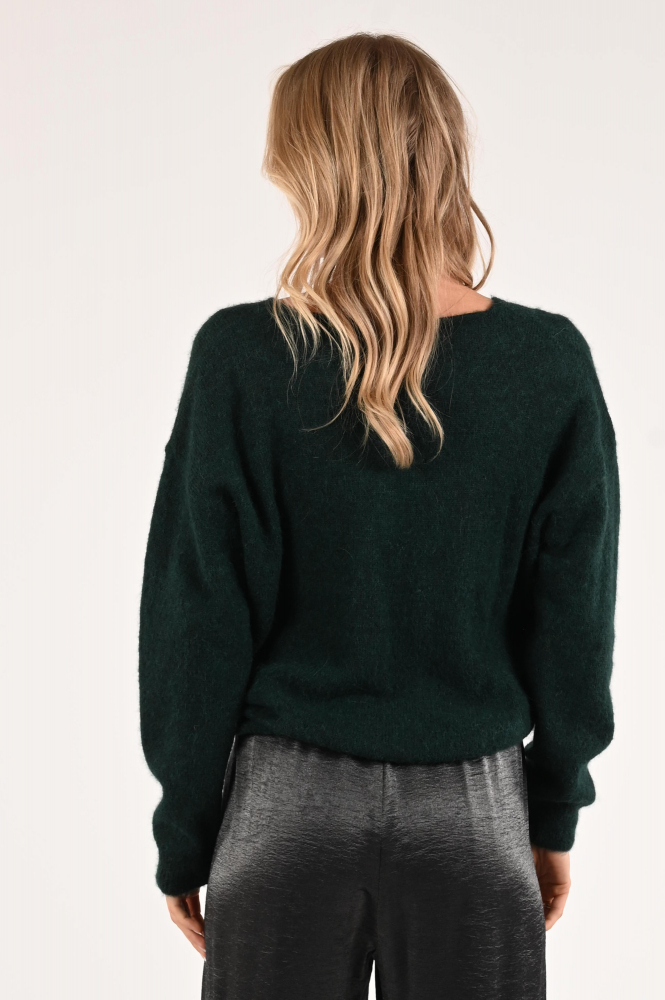 By-Bar Liv pullover Trui Groen